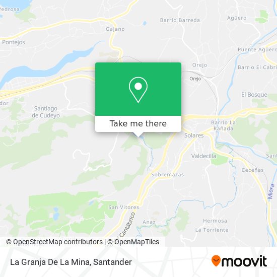 La Granja De La Mina map
