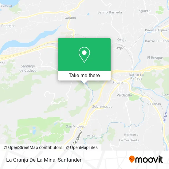 La Granja De La Mina map