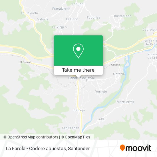 La Farola - Codere apuestas map