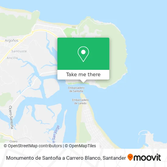 Monumento  de Santoña a Carrero Blanco map