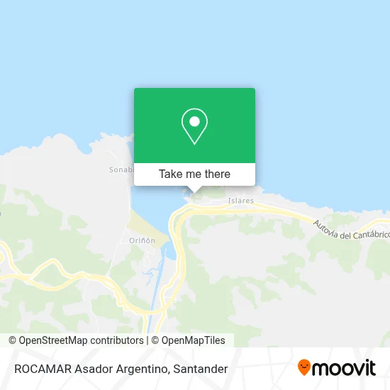 ROCAMAR Asador Argentino map