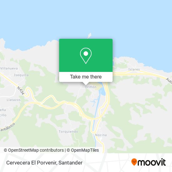 Cervecera El Porvenir map