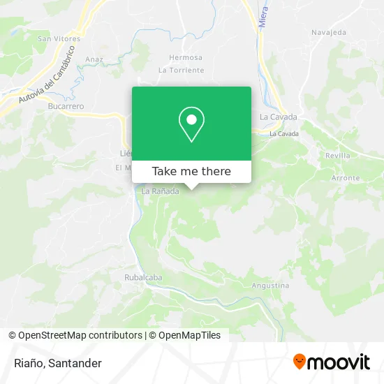 Riaño map