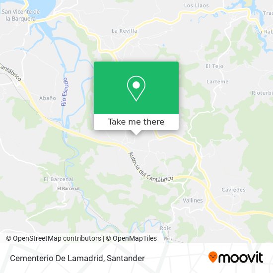 Cementerio De Lamadrid map