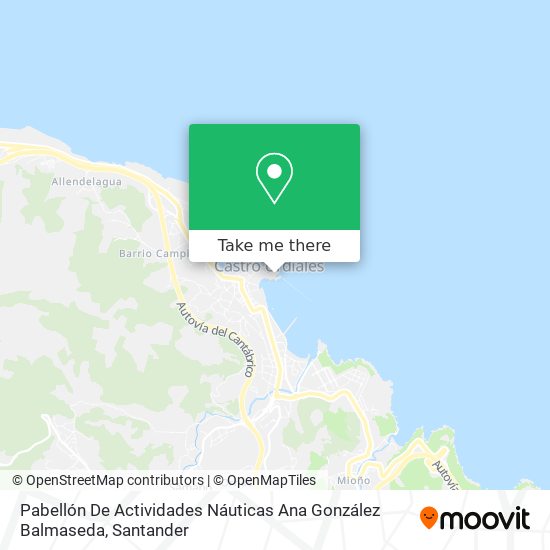 Pabellón De Actividades Náuticas Ana González Balmaseda map