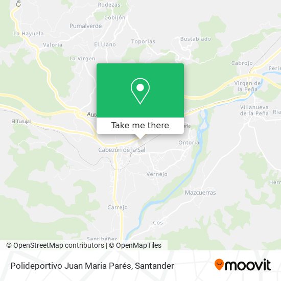 Polideportivo Juan Maria Parés map