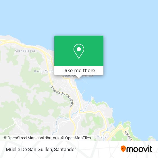 Muelle De San Guillén map