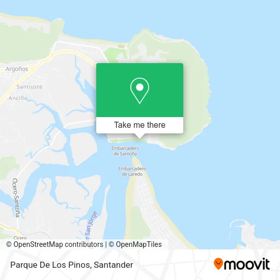 Parque De Los Pinos map