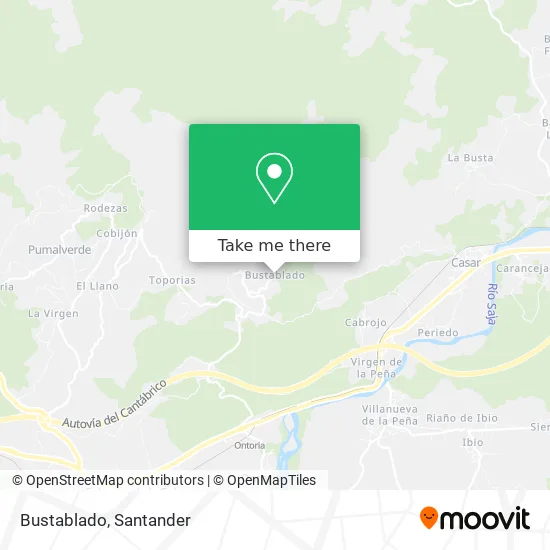 Bustablado map