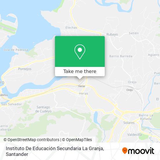 Instituto De Educación Secundaria La Granja map