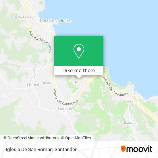 Iglesia De San Román map