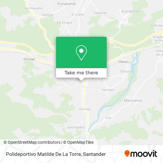 Polideportivo Matilde De La Torre map