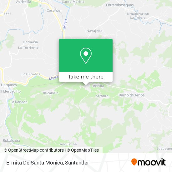 Ermita De Santa Mónica map