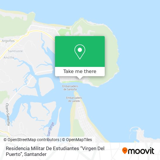 Residencia Militar De Estudiantes “Virgen Del Puerto” map