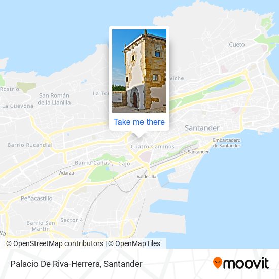 mapa Palacio De Riva-Herrera