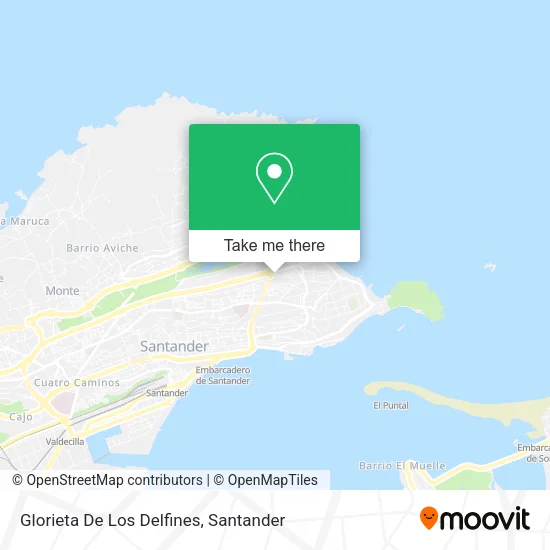 Glorieta De Los Delfines map