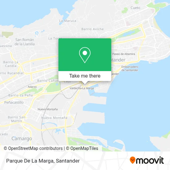 Parque De La Marga map