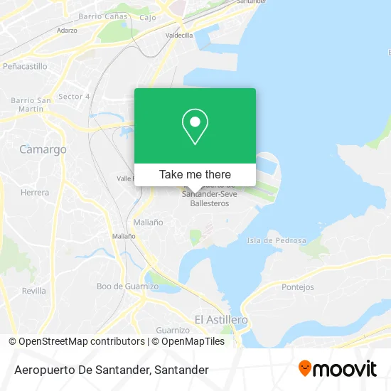 Aeropuerto De Santander map