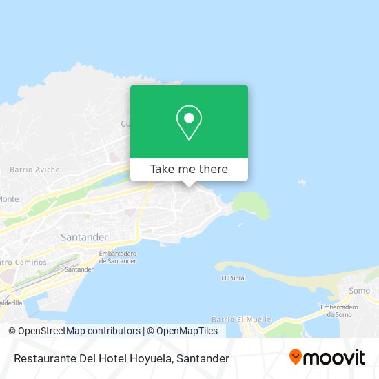 Restaurante Del Hotel Hoyuela map