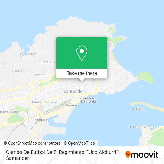 Campo De Fútbol De El Regimiento ""Uco Alciturri"" map