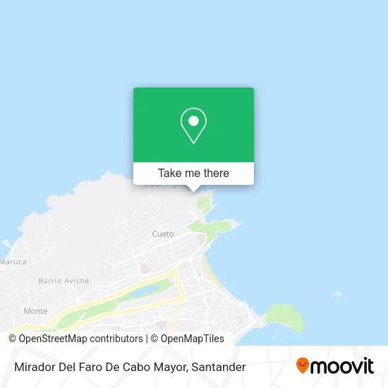 Mirador Del Faro De Cabo Mayor map