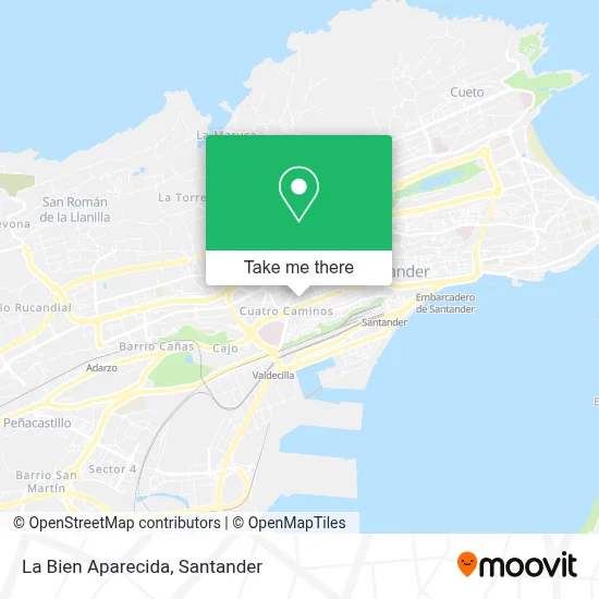La Bien Aparecida map