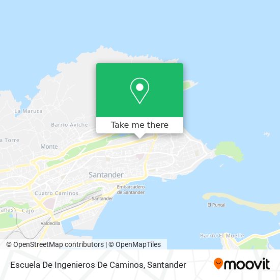 mapa Escuela De Ingenieros De Caminos