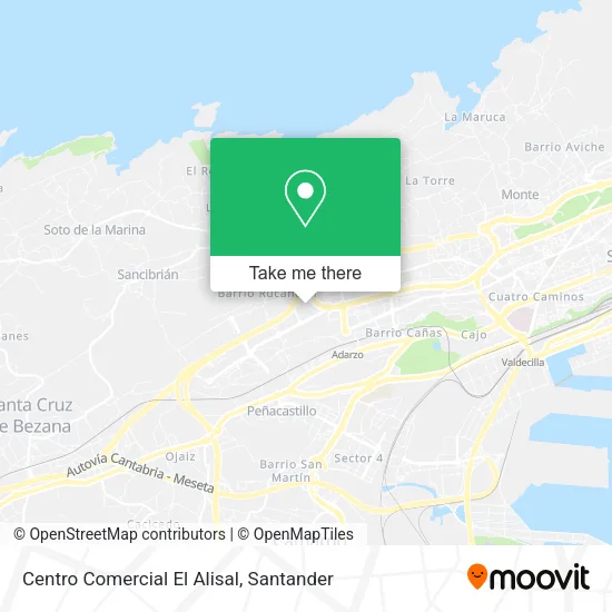 Centro Comercial El Alisal map