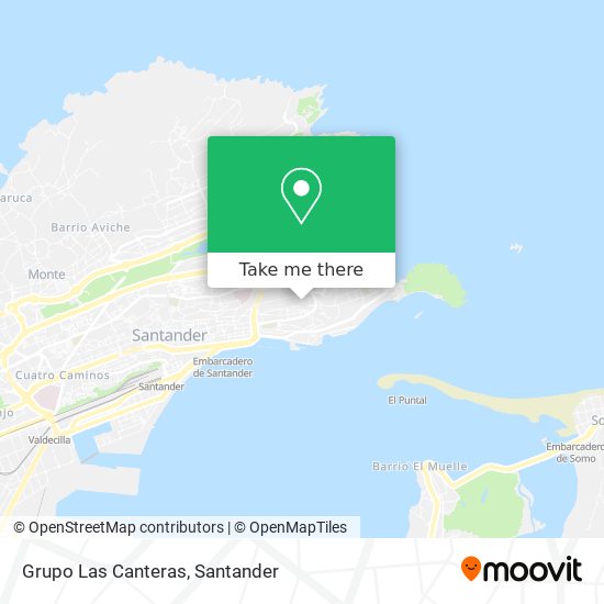 mapa Grupo Las Canteras