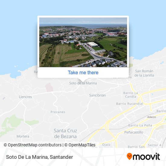 mapa Soto De La Marina