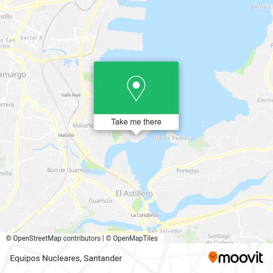 Equipos Nucleares map