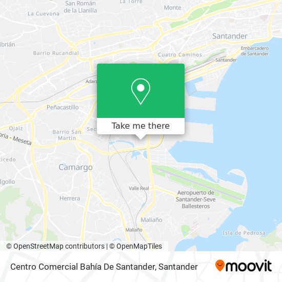Centro Comercial Bahía De Santander map