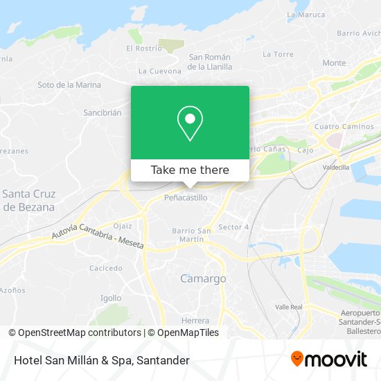 Hotel San Millán & Spa map