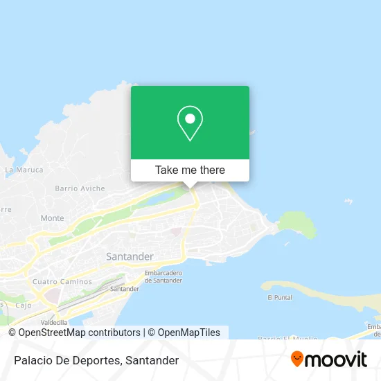 Palacio De Deportes map