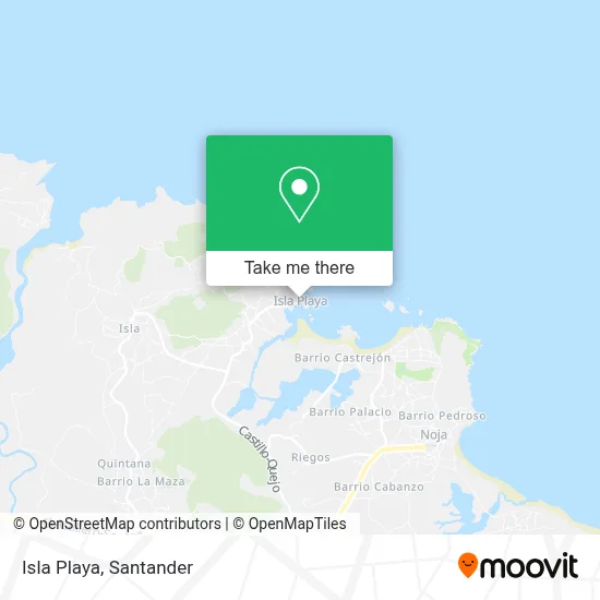 Isla Playa map