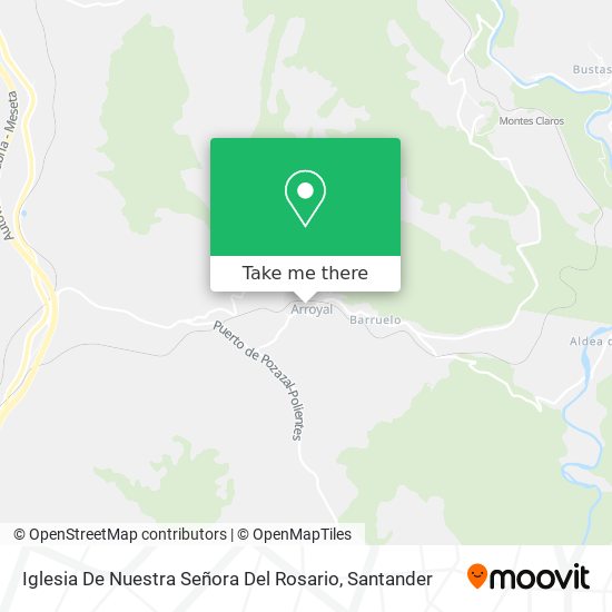 Iglesia De Nuestra Señora Del Rosario map