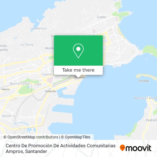 Centro De Promoción De Actividades Comunitarias Ampros map