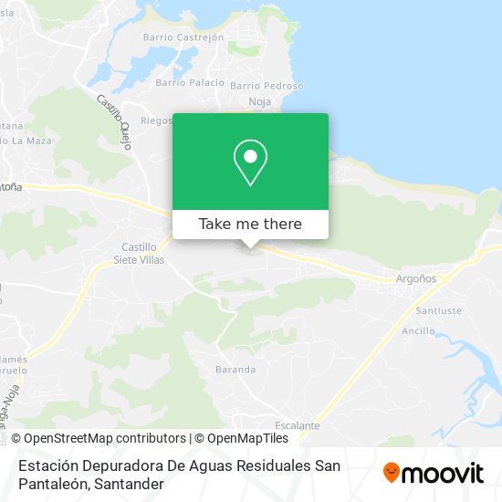 Estación Depuradora De Aguas Residuales San Pantaleón map