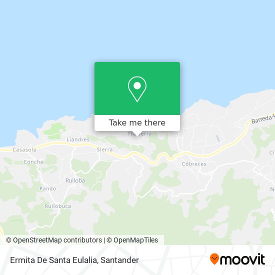 Ermita De Santa Eulalia map