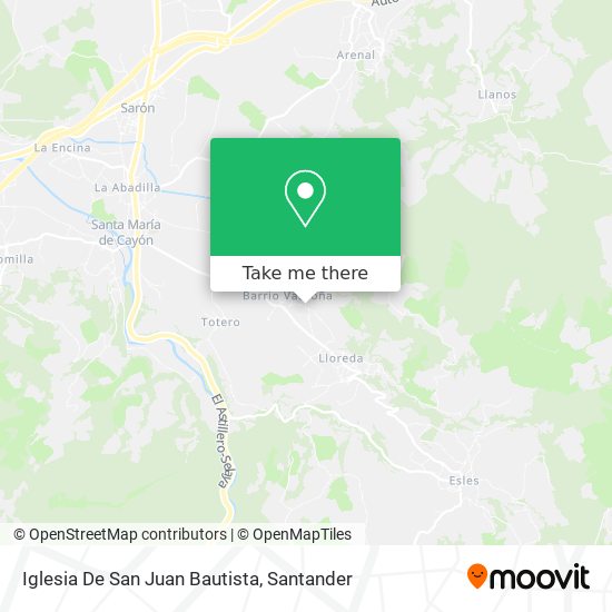 Iglesia De San Juan Bautista map