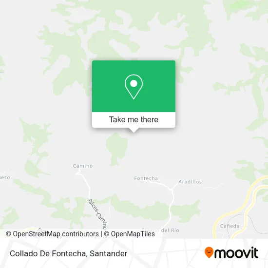 Collado De Fontecha map