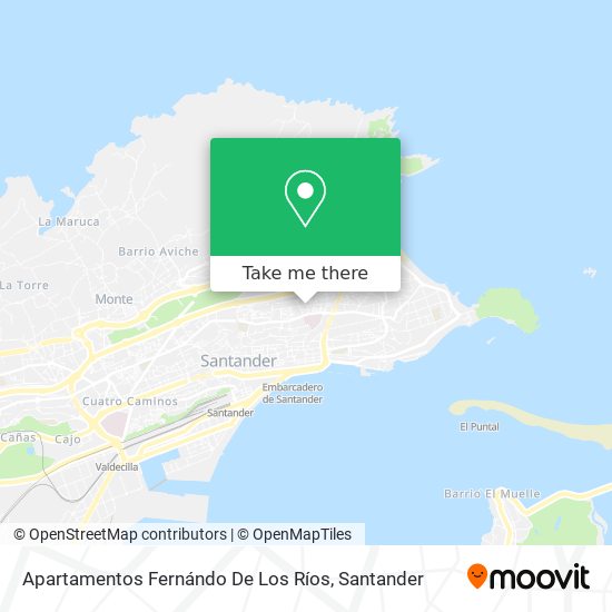Apartamentos Fernándo De Los Ríos map