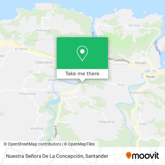 Nuestra Señora De La Concepción map