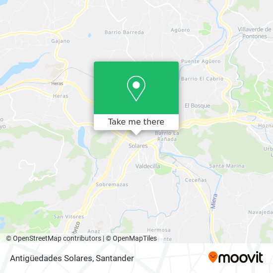 Antigüedades Solares map