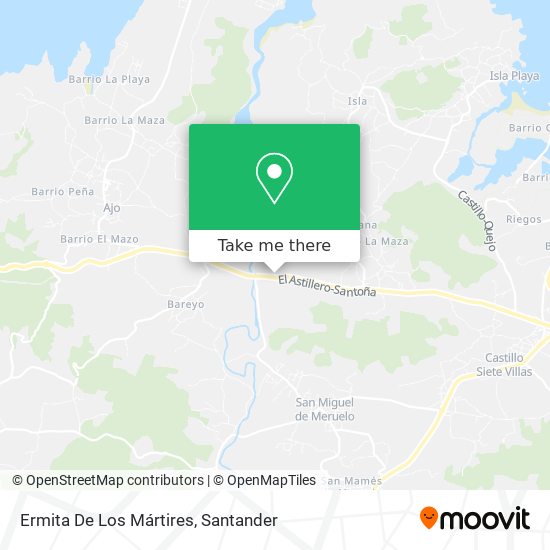Ermita De Los Mártires map