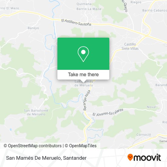 San Mamés De Meruelo map