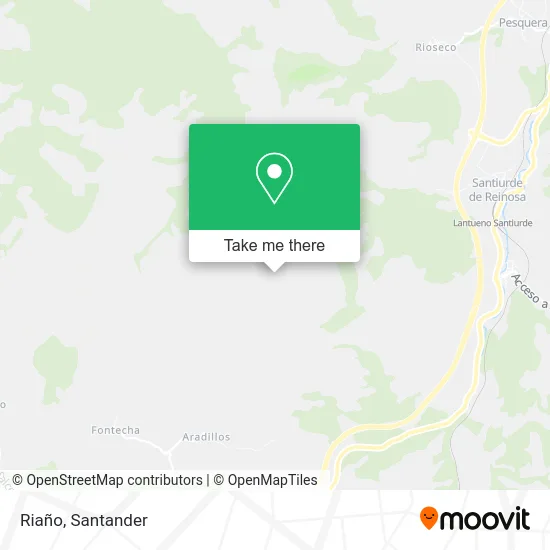 Riaño map