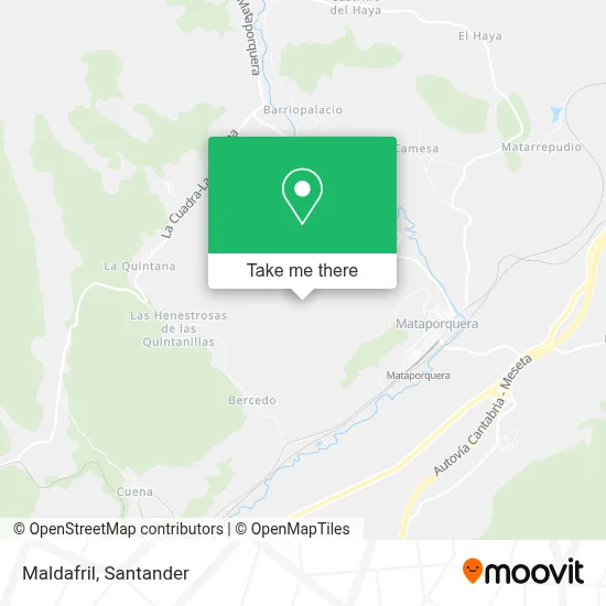 Maldafril map