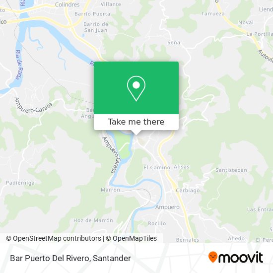 Bar Puerto Del Rivero map