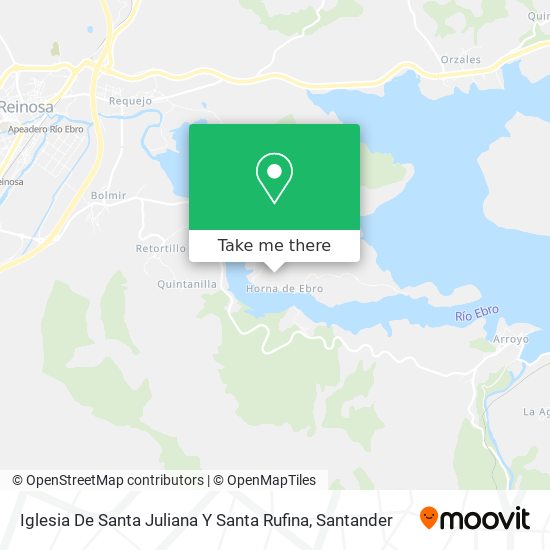 Iglesia De Santa Juliana Y Santa Rufina map